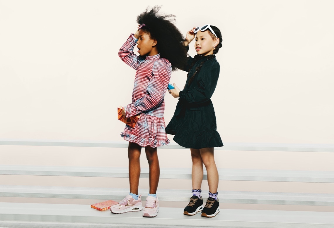 Children wearing Skechers shoes for Back to School 2024