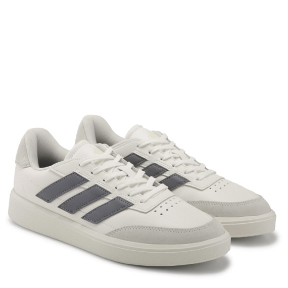 M Adidas Court Block Low Top Sneaker Grey 47279