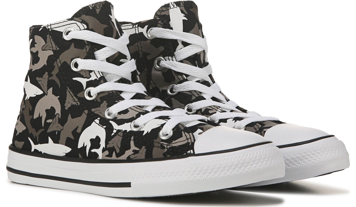 black high top converse famous footwear