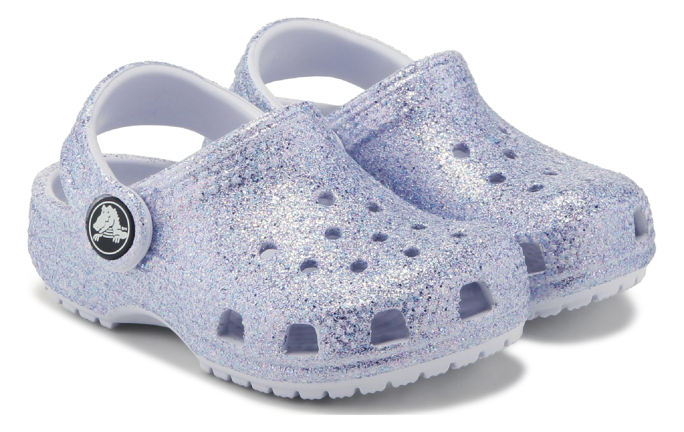 Glitter orders kids crocs