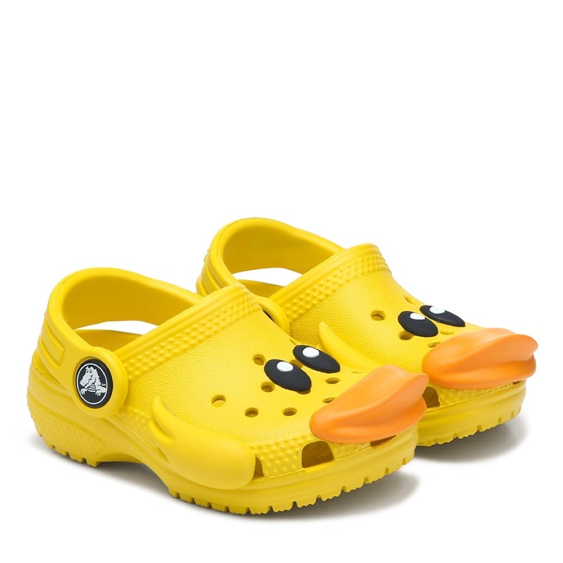 Crocs Kids' Classic Iam Clog Toddler Shoes (Yellow Rubber Ducky) - Size 6.0 M