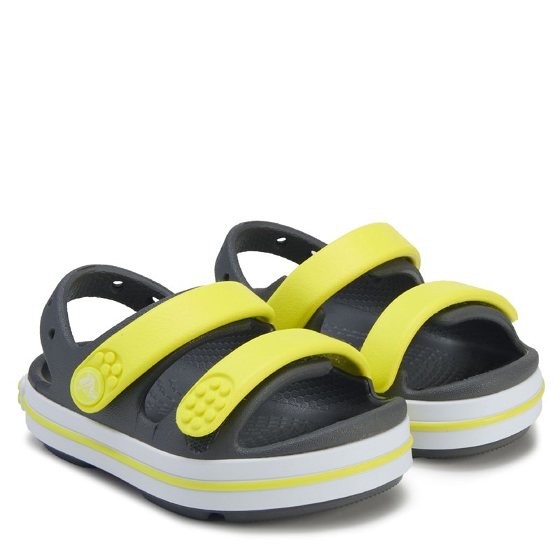 Crocs Kids' Crocband Cruiser Sandal Toddler Sandals (Grey) - Size 9.0 M