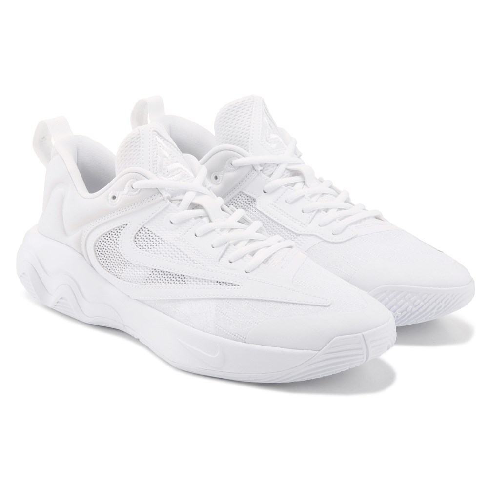 Basketball shoes all white best sale