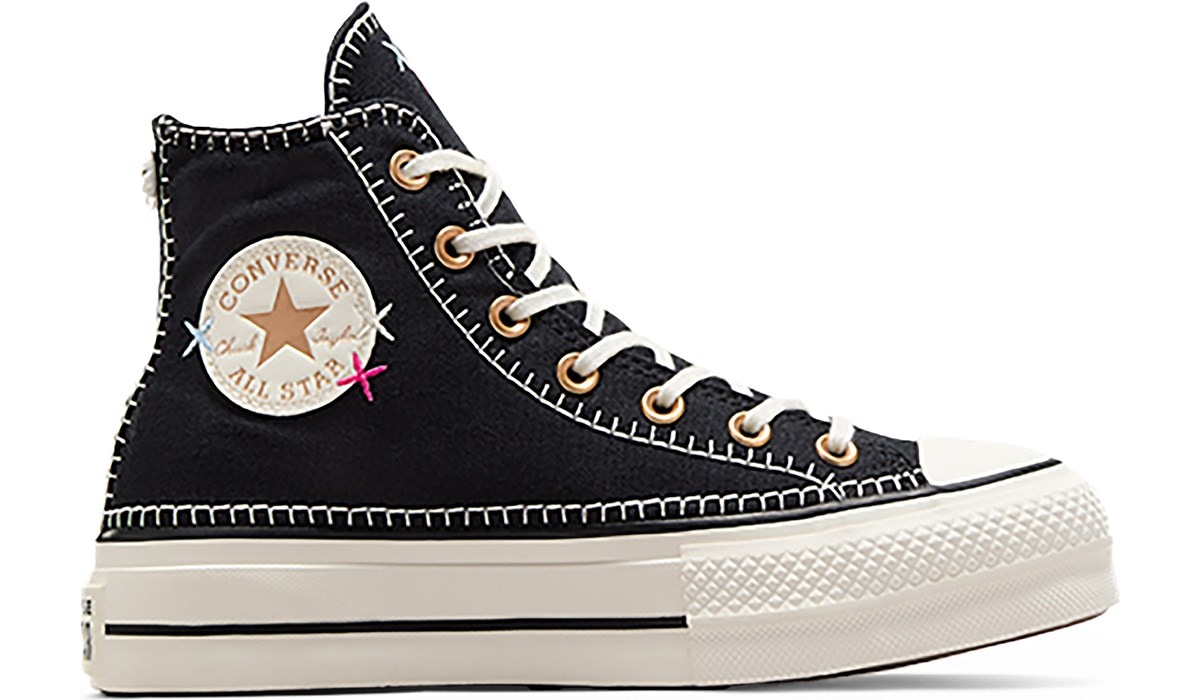 Converse white chuck taylor all star on sale lift platform sneakers