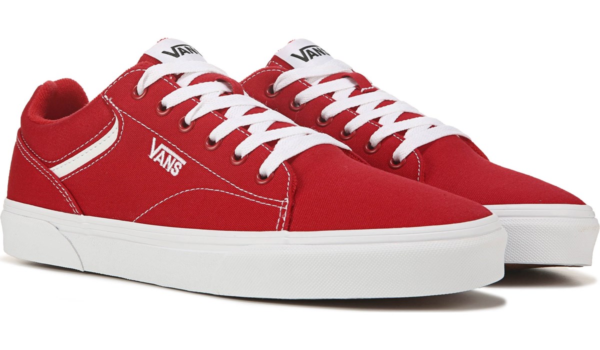 Buy > red vans low top > in stock