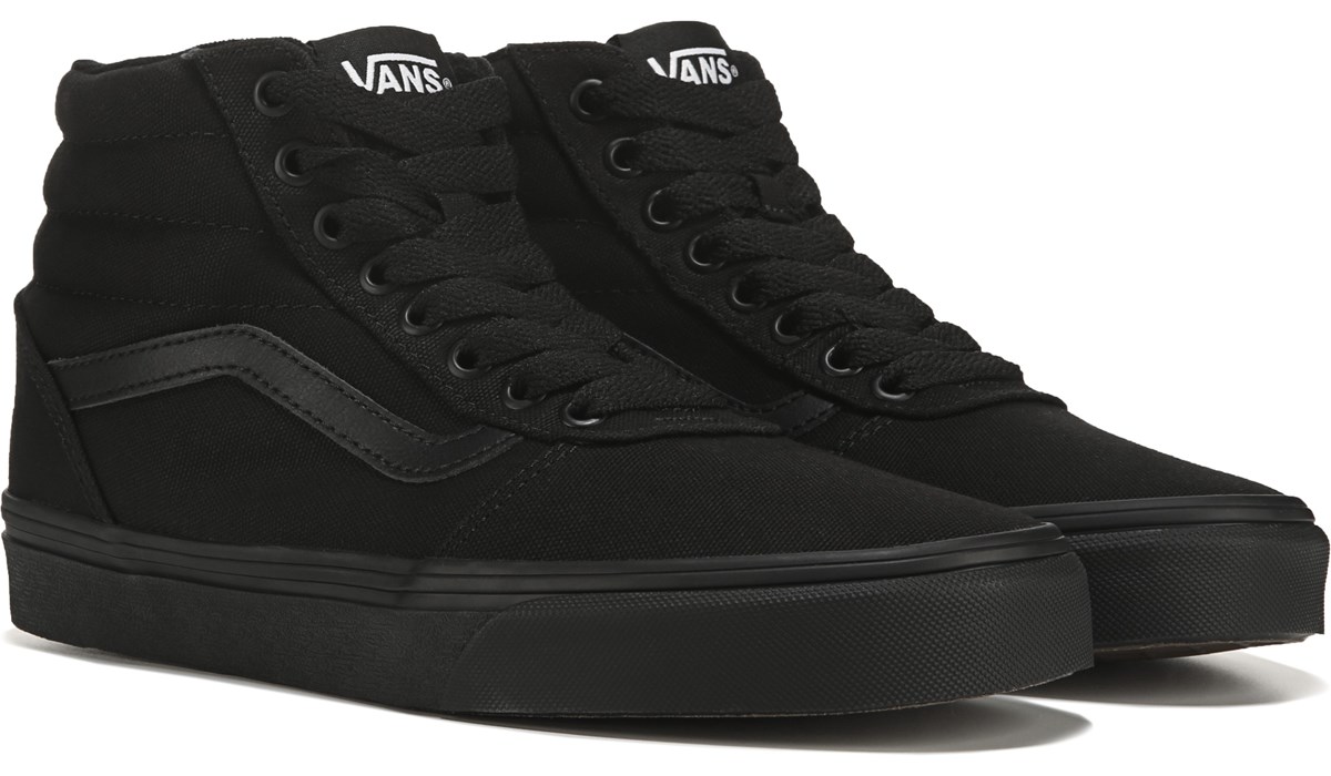 Vans Men's Ward High Top Sneaker Black 