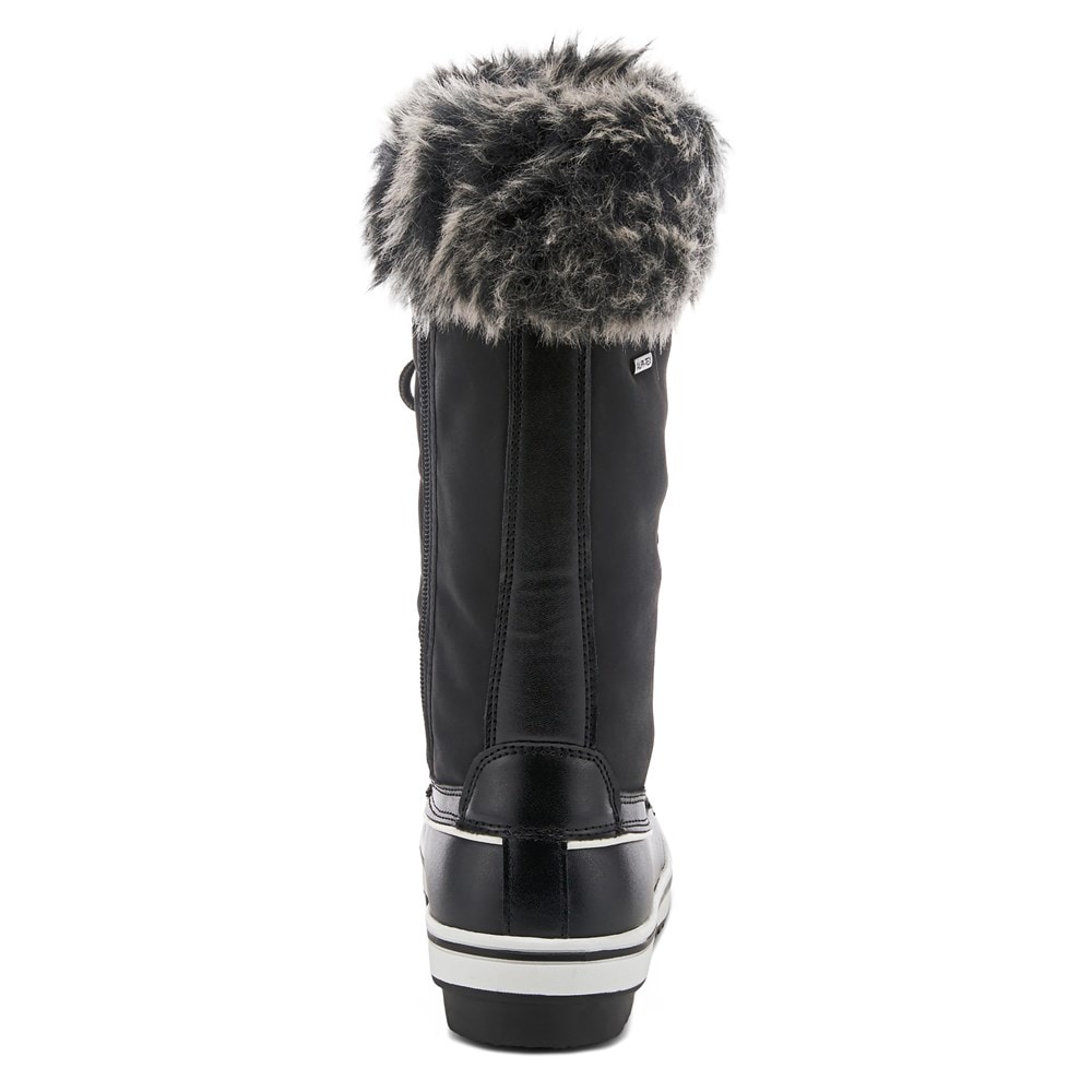 Duck boots with fur trim best sale