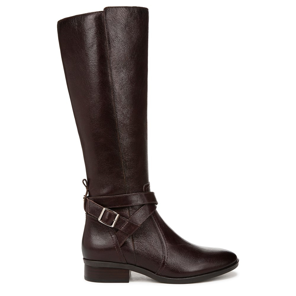 Narrow shaft womens boots best sale