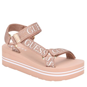 Guess sales sandals platform