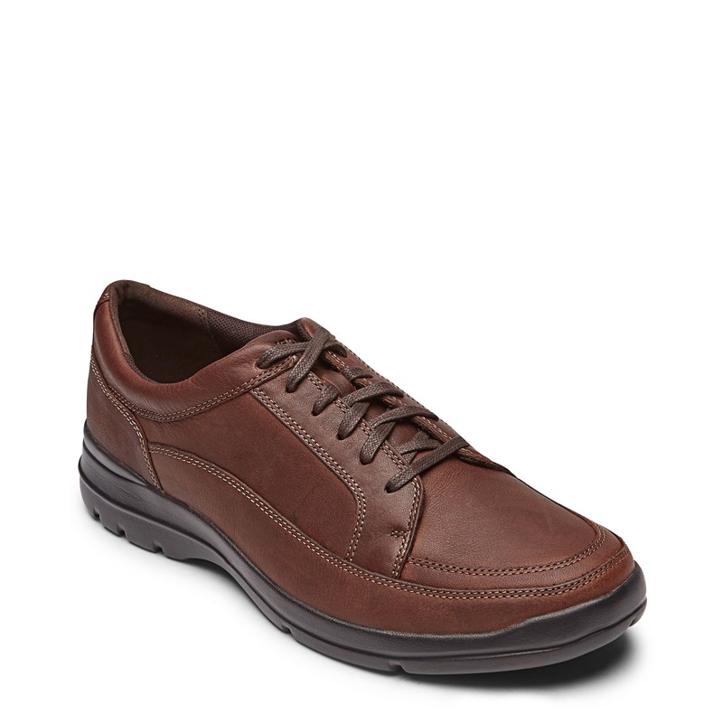 Rockport Men's Junction Point Oxford Shoes (Chocolate Leather) - Size 7.5 M