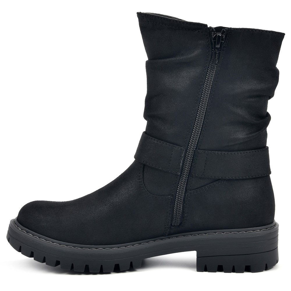 white mountain major motorcycle bootie