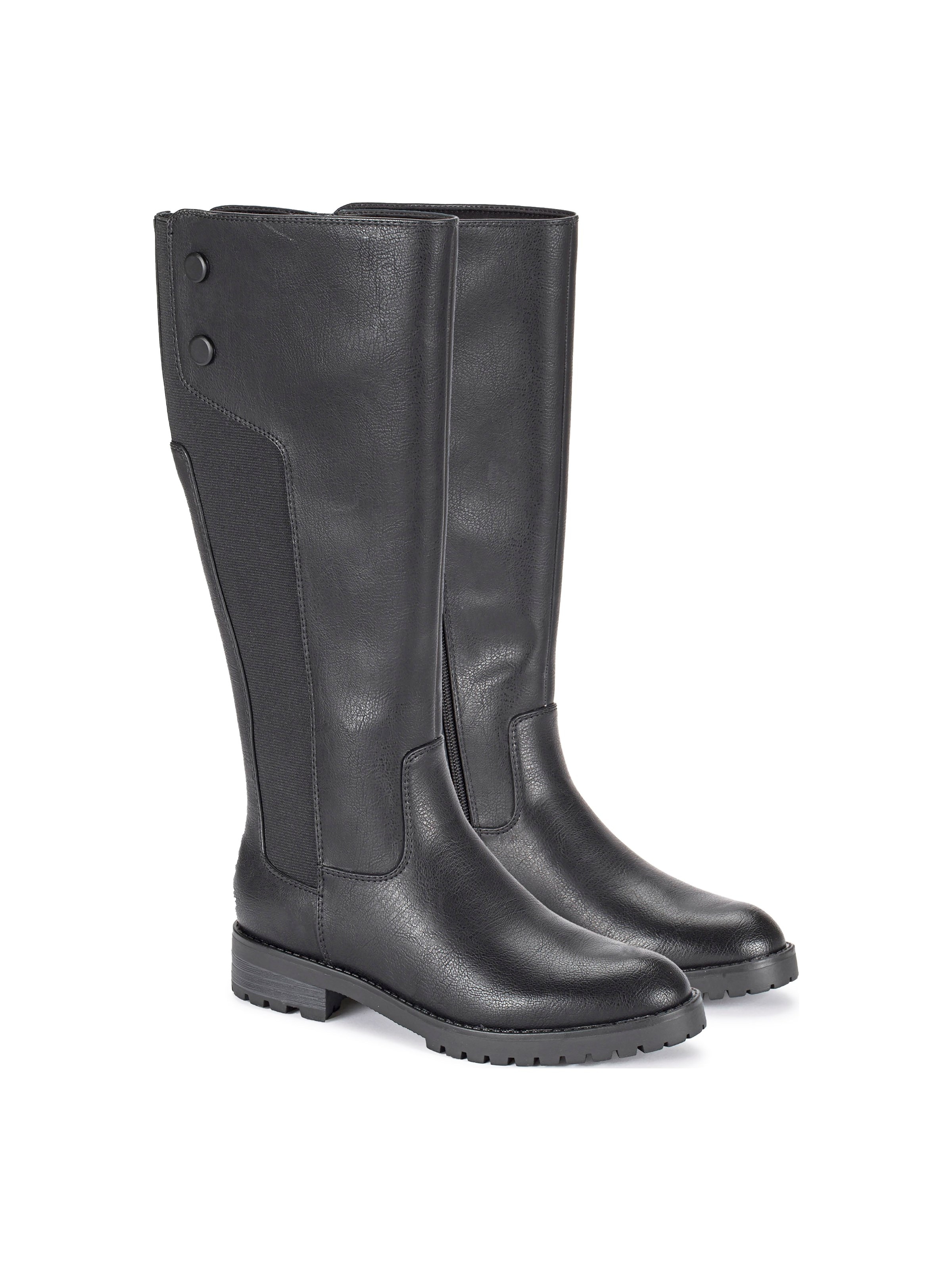 elly wide calf boots