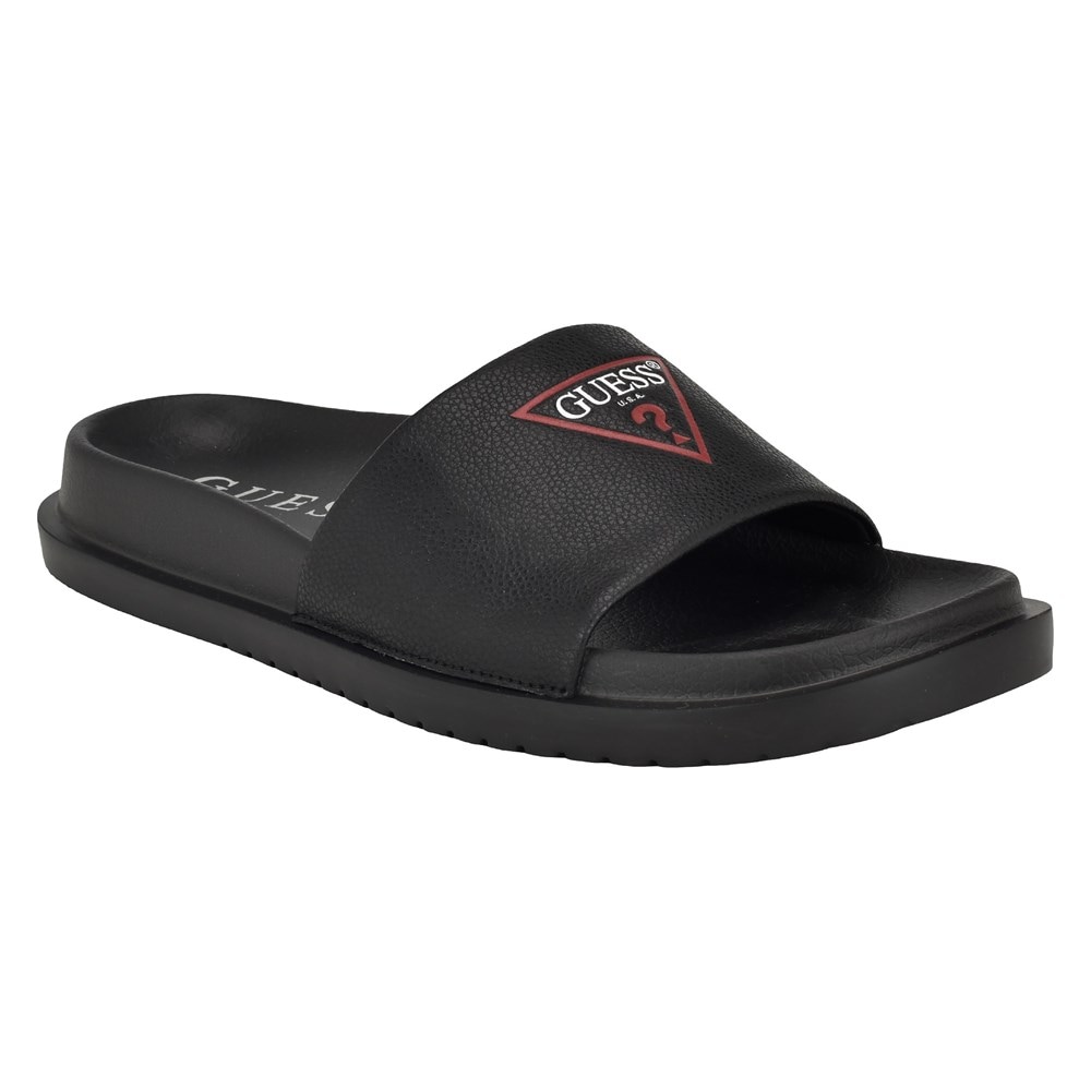 GUESS Men s Vumble Slide Sandal Famous Footwear