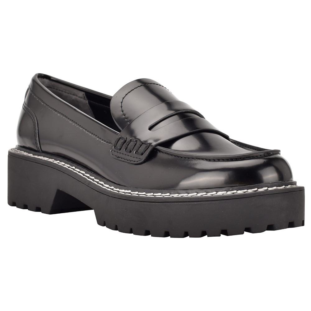 Calvin Klein Women s Suzie Loafer Black 6