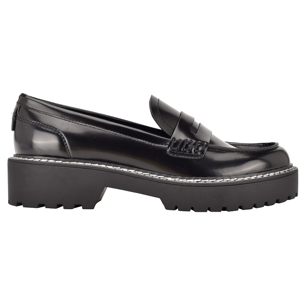 Calvin klein discount lug sole loafers