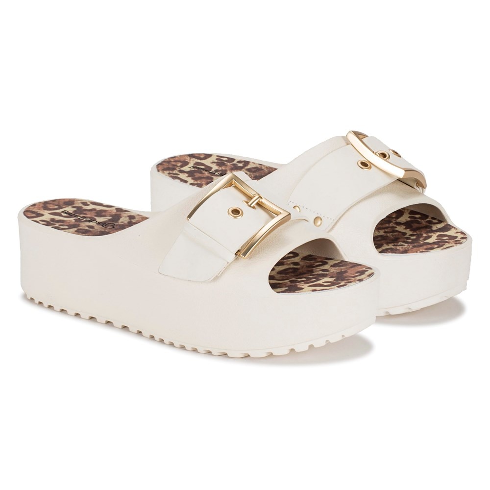 Platform sandals famous discount footwear