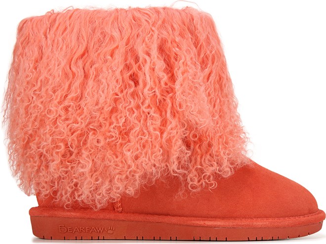 fuzzy bearpaw boots