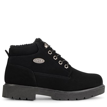 lugz boots black suede