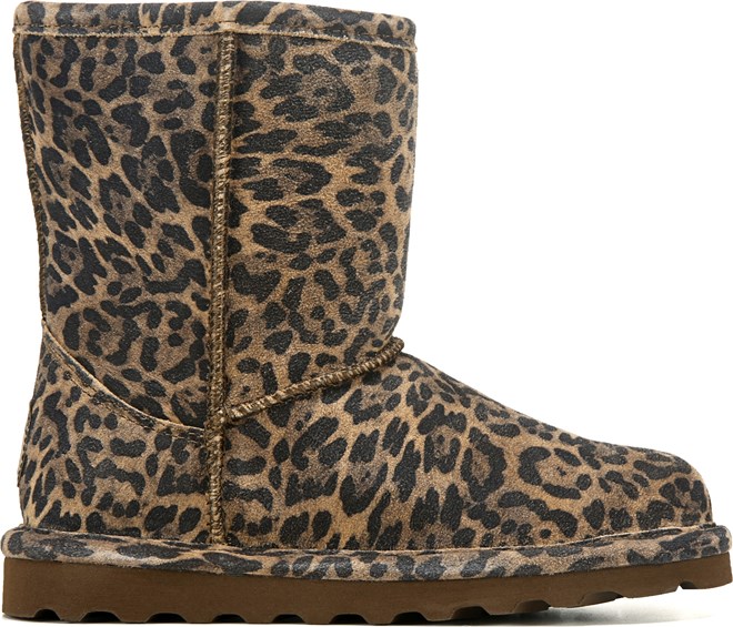 animal print bearpaw boots