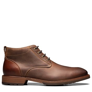 Florsheim Men's Lodge Medium/Wide Plain Toe Chukka Boot | Famous Footwear