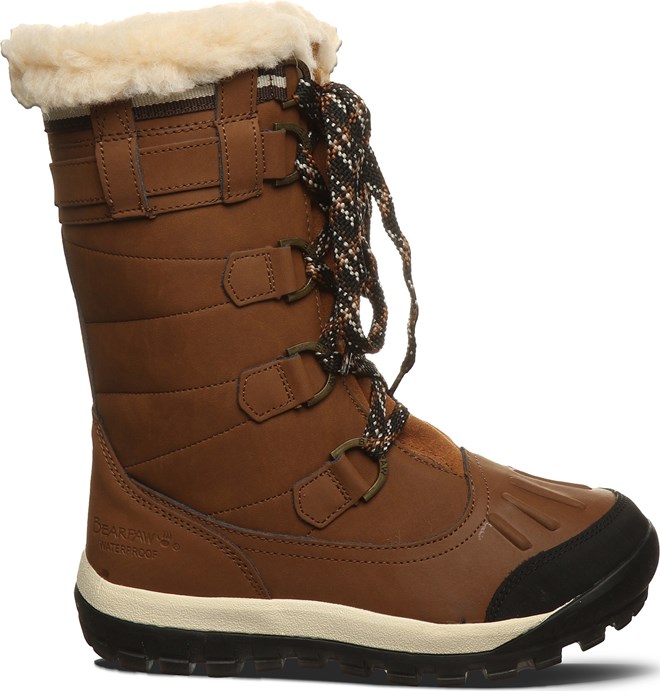 Bearpaw Women s Desdemona Waterproof Lace Up Snow Boot Famous Footwear