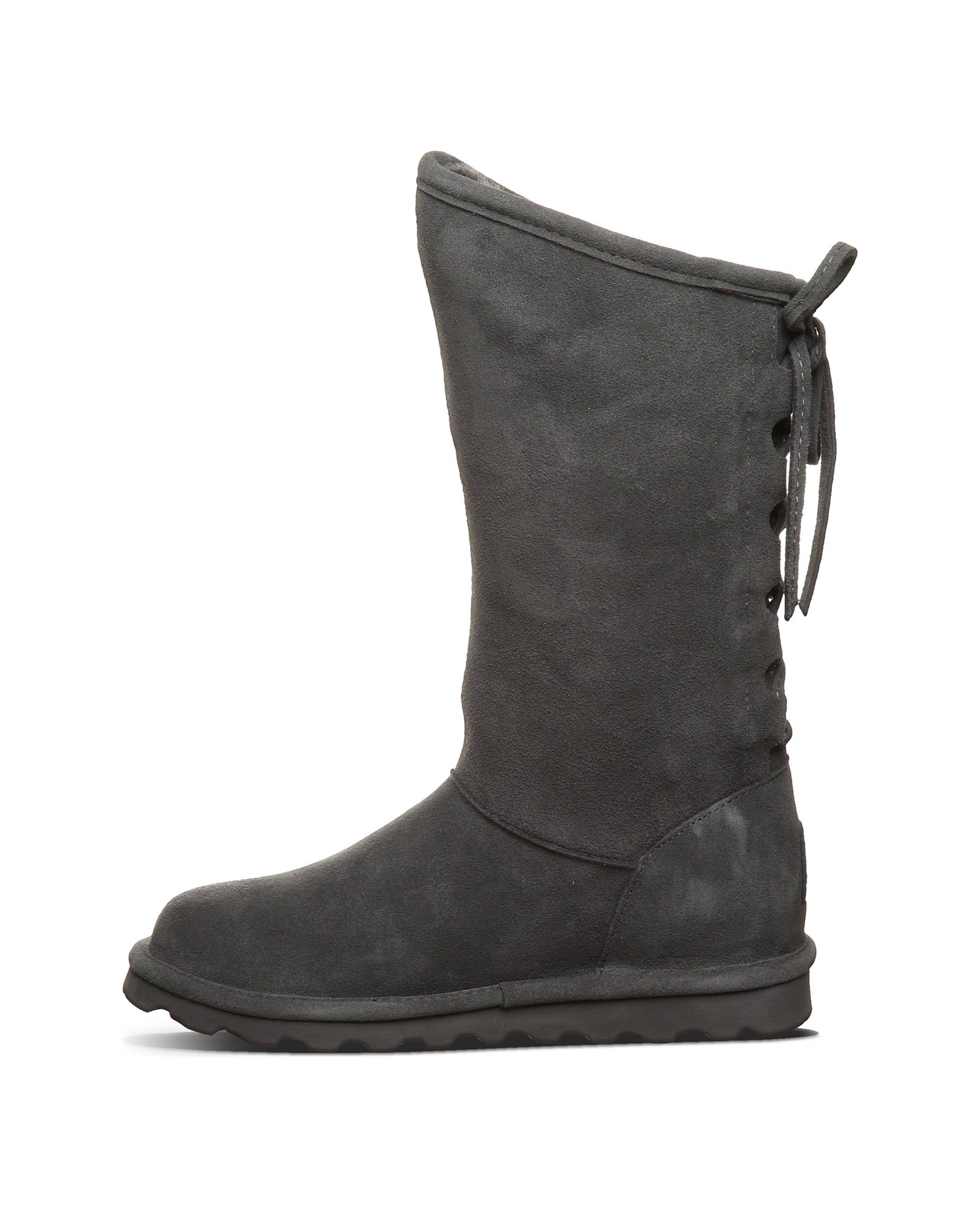 bearpaw phylly suede laced back boot