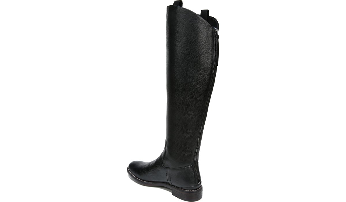 Franco Sarto Women's Meyer Tall Riding Boot Black, Boots, Famous Footwear