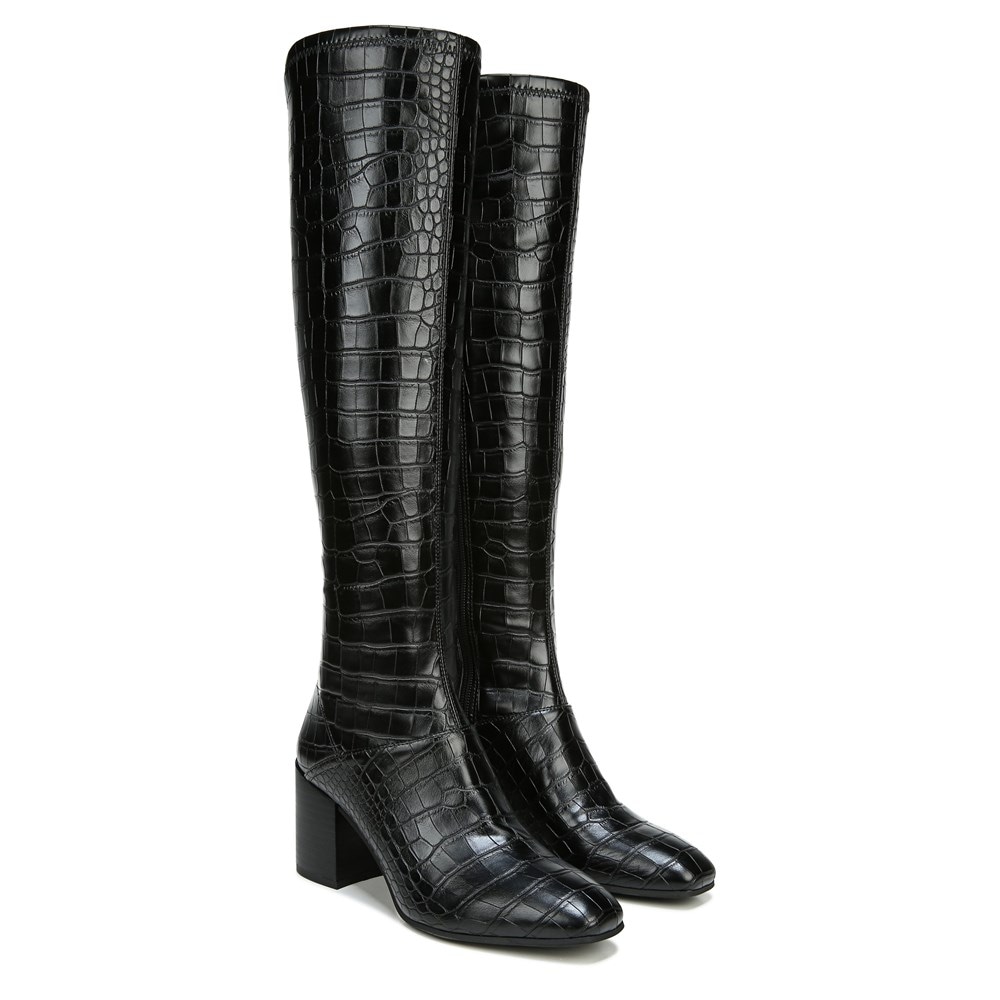 Knee high best sale boots famous footwear