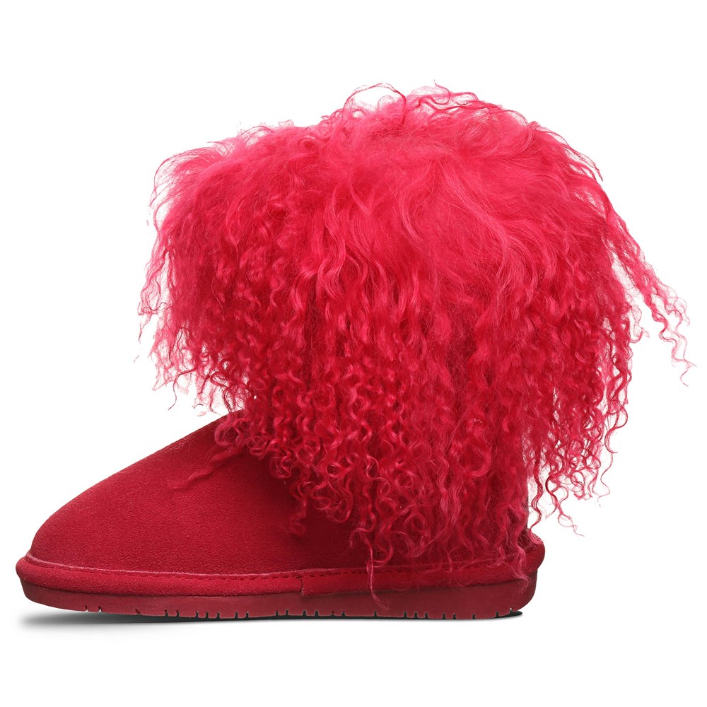 Bearpaw boots with pom hot sale poms