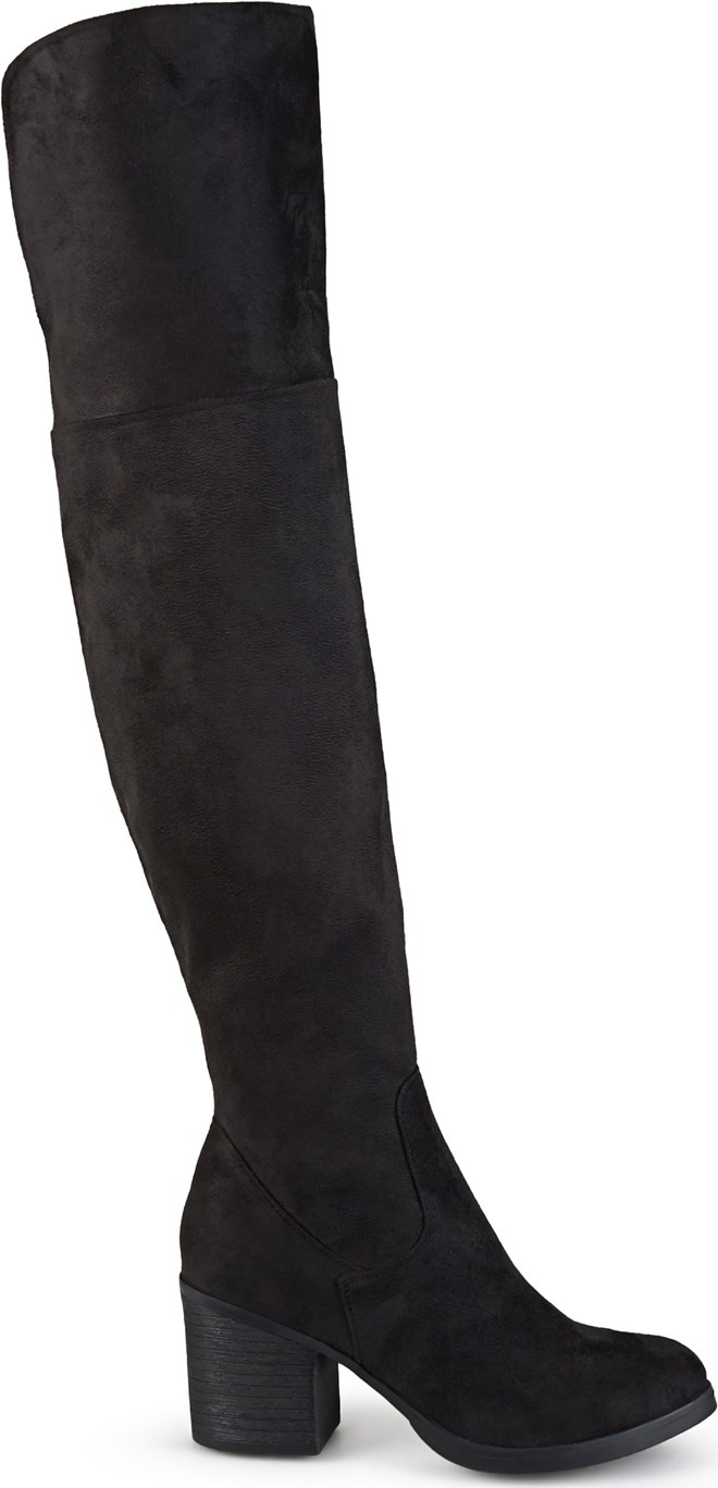 sana wide calf thigh high boot