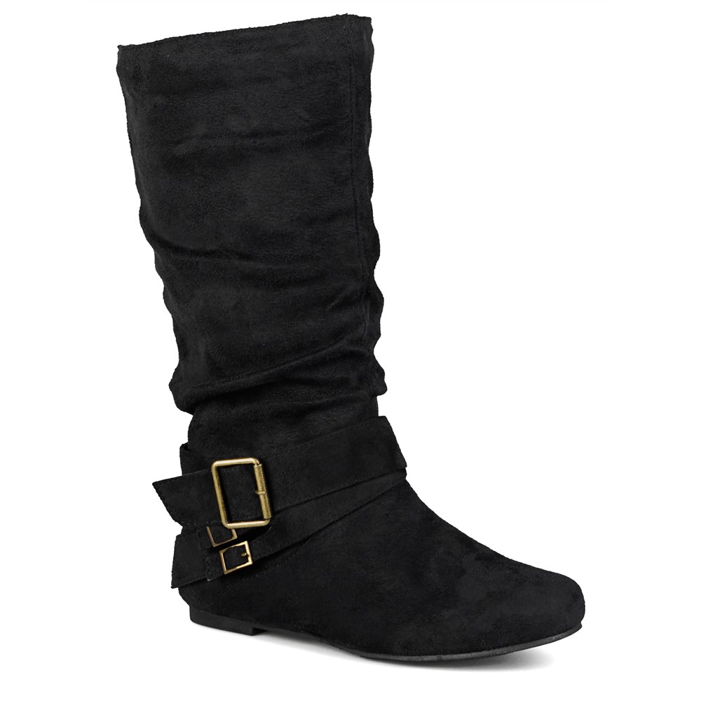 Wide calf slouch on sale boots