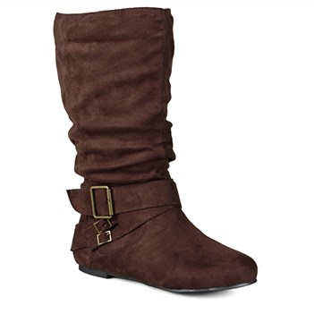 Journee Collection Women's Shelley Wide Calf Slouch Boot | Famous Footwear