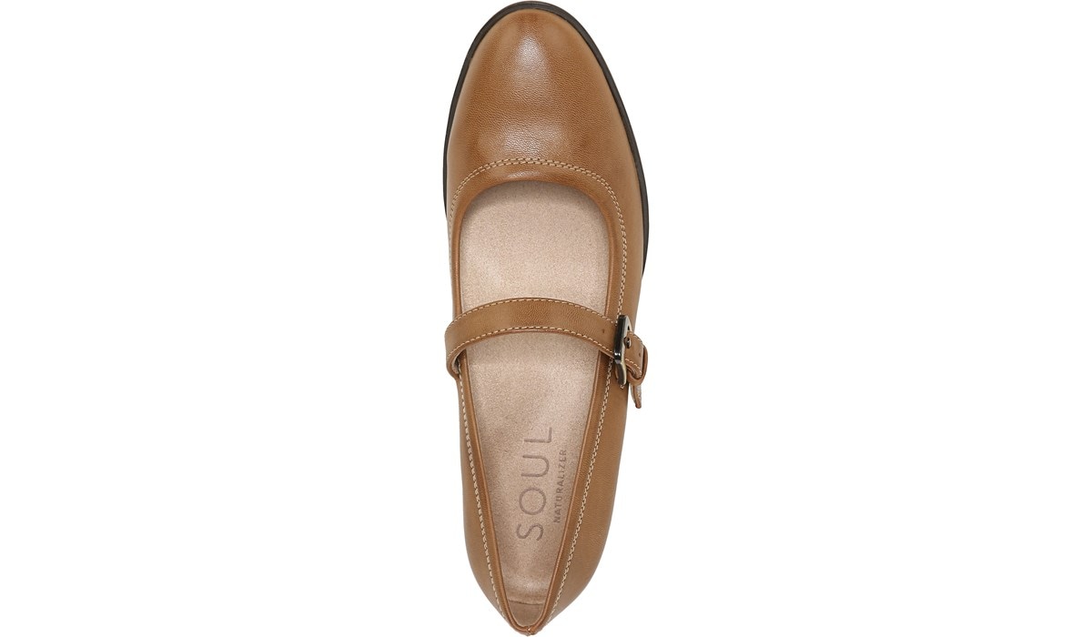 SOUL Naturalizer Women's Ramona Medium/Wide Mary Jane Flat | Famous ...