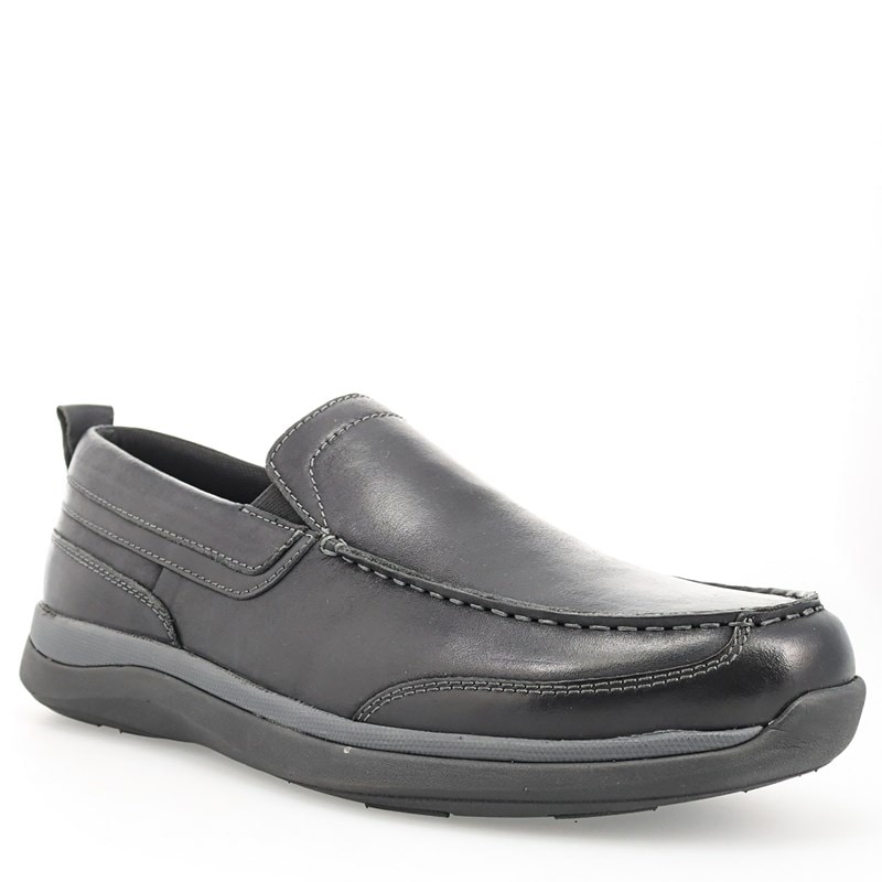 Mens Propet(R) Preston Leather Boat Shoes