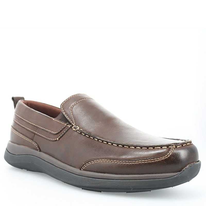 Mens Propet(R) Preston Leather Boat Shoes