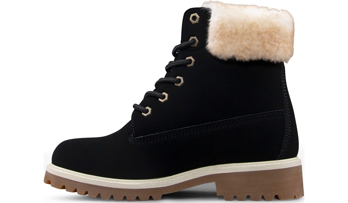 women's convoy fur lace up boot