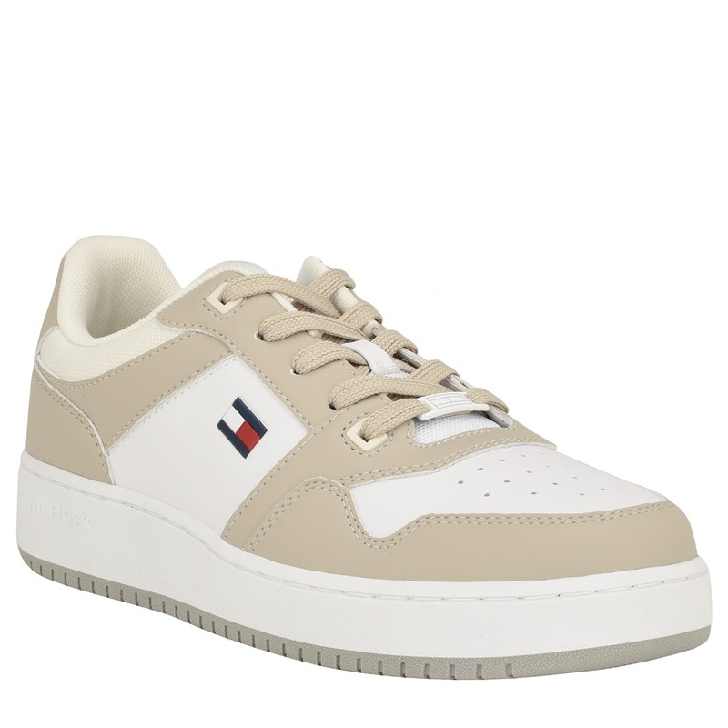 UPC 197648440272 product image for Tommy Hilfiger Men's Krane Casual Sneakers (Light Natural/White) - Size 10.0 M | upcitemdb.com