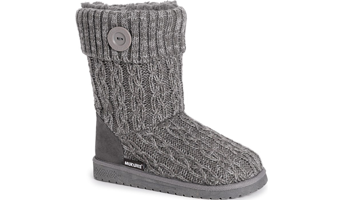 muk luks grey boots