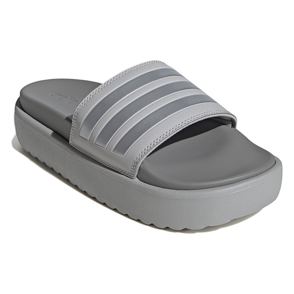 adidas Women s Adilette Platform Slide Sandal Famous Footwear