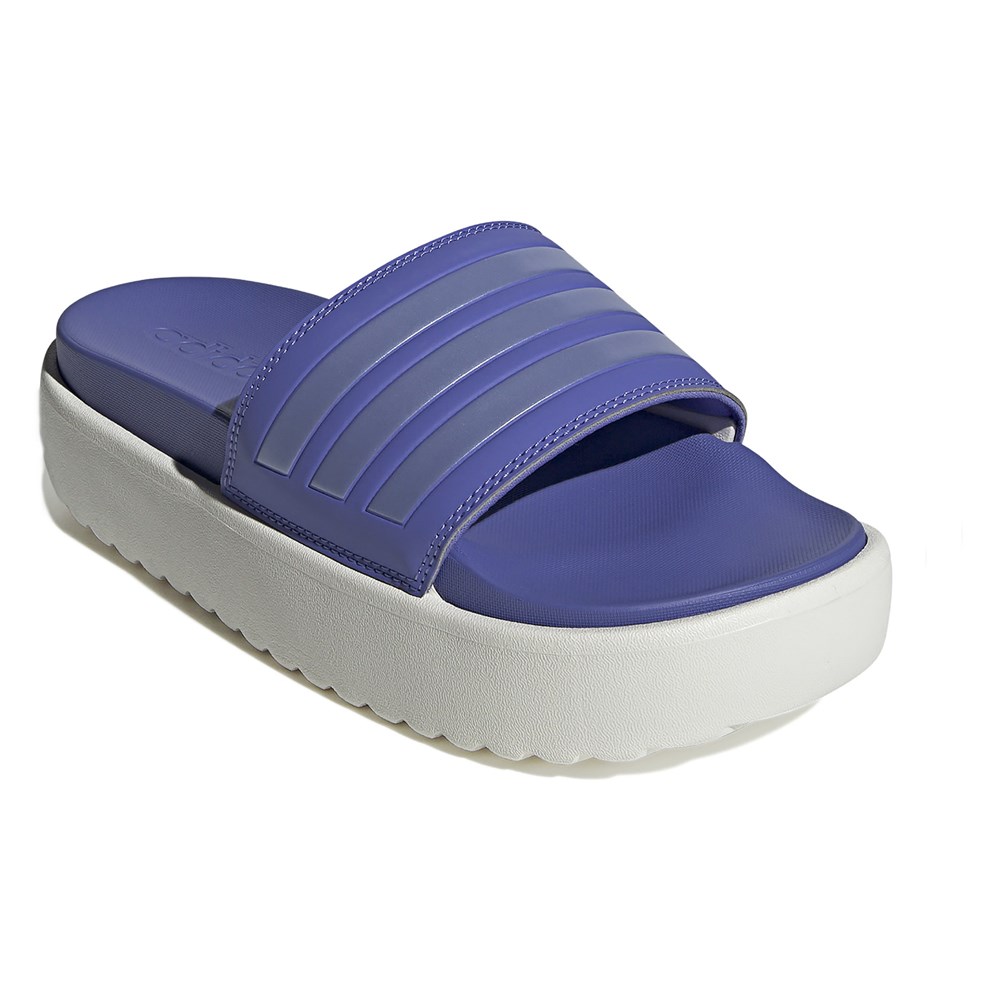 adidas Women s Adilette Platform Slide Sandal Famous Footwear