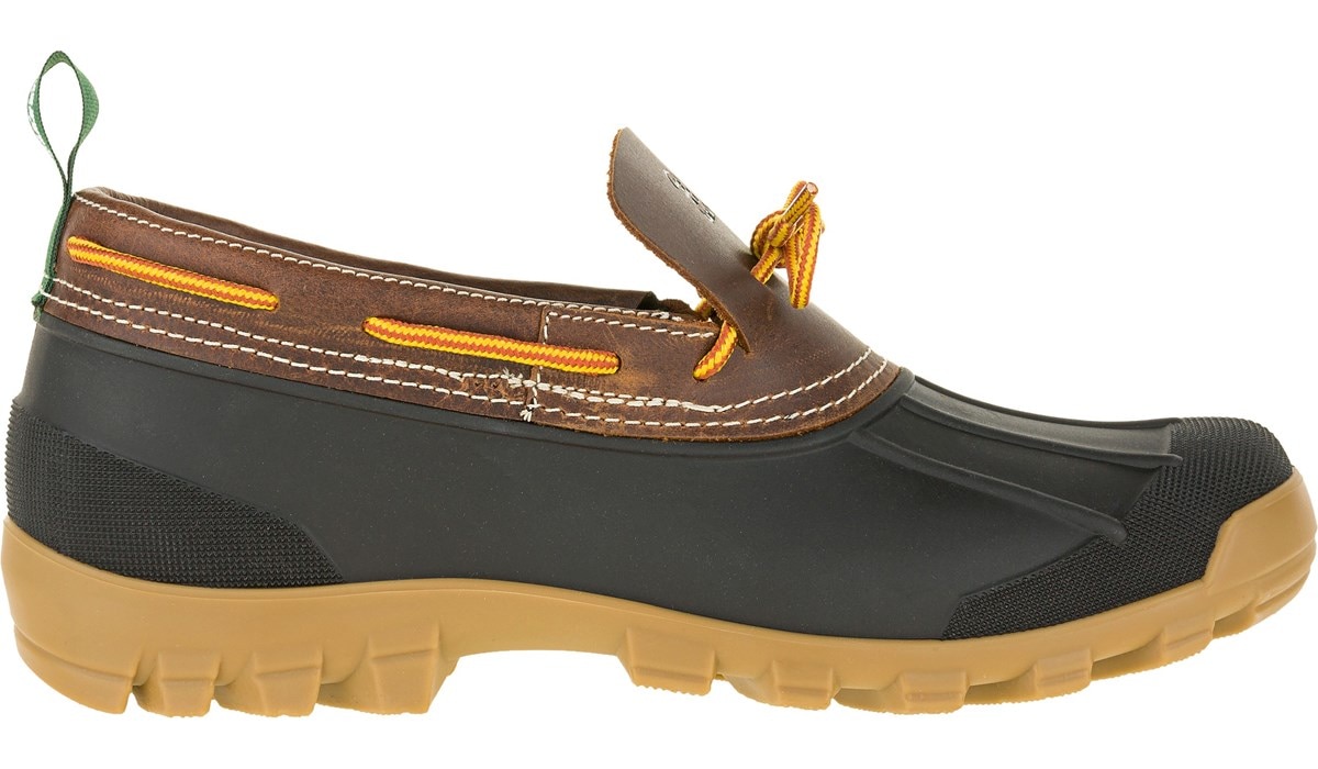men's waterproof slip on duck shoes