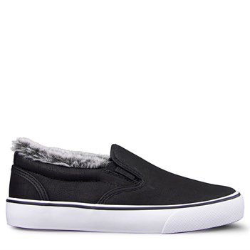 Fur lined slip on trainers online