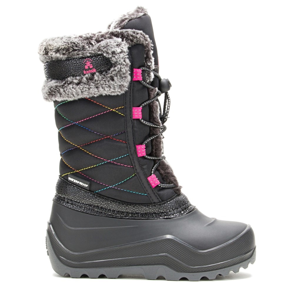 Girls tall winter clearance boots