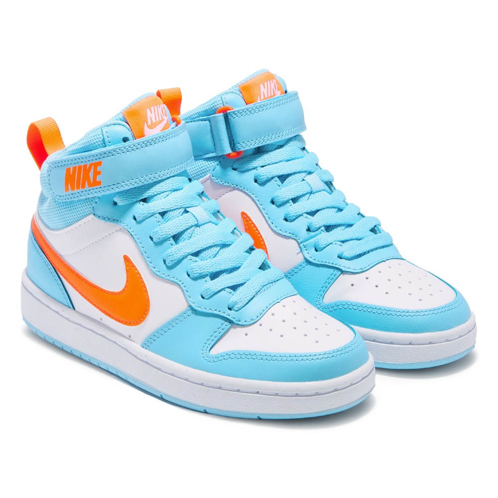 Nike Kids Court Borough 2 High Top Sneaker Big Kid Famous Footwear