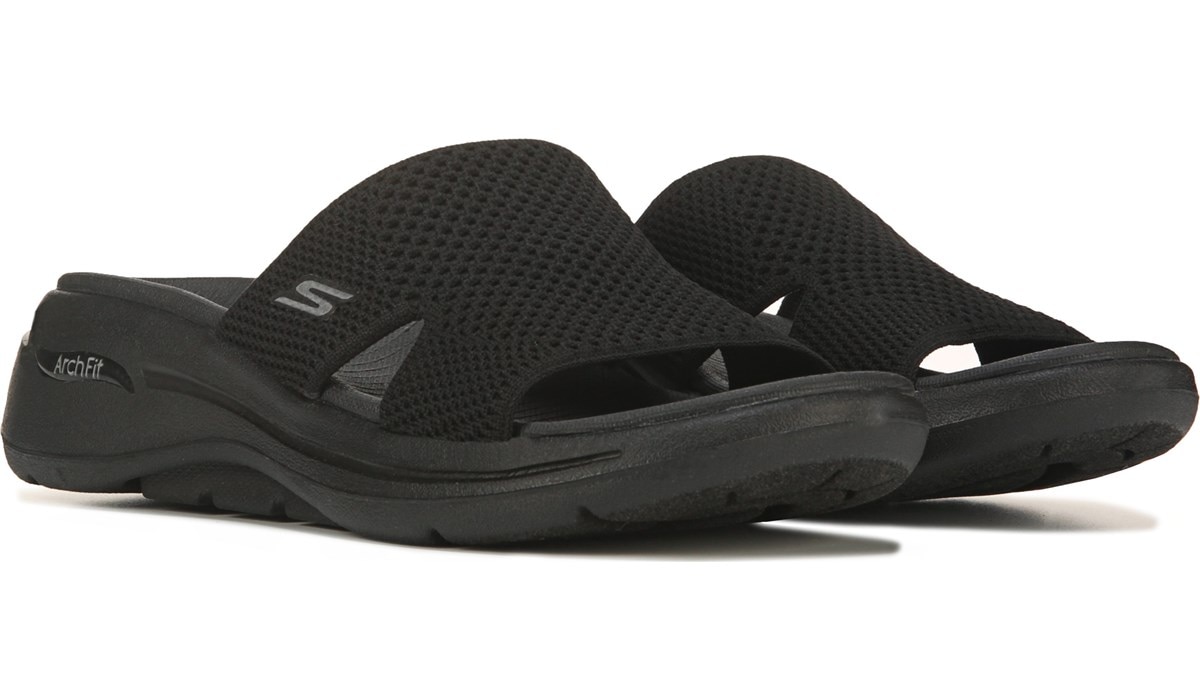 skechers arch fit slippers womens