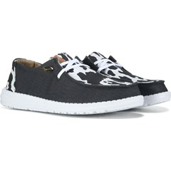 HEYDUDE Women's Wendy Casual Shoe - Black Ody