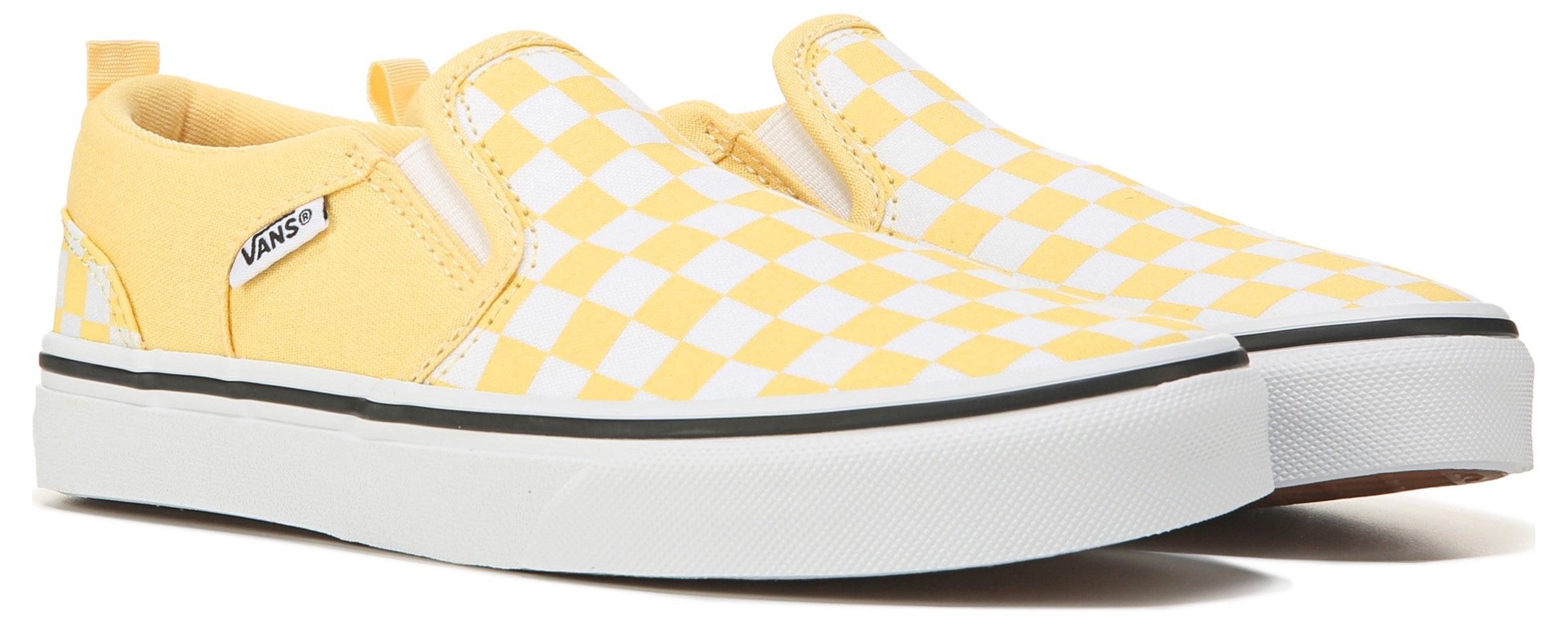 kids yellow vans