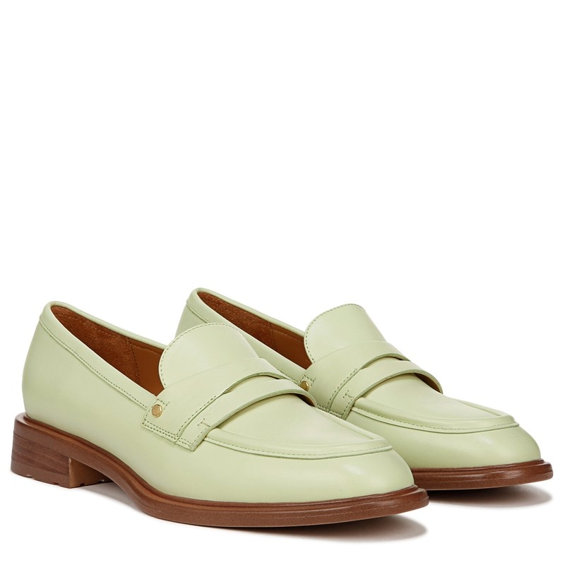 Franco Sarto Women's Edith 2 Loafers (Spearmint Green Leather) - Size 11.0 M