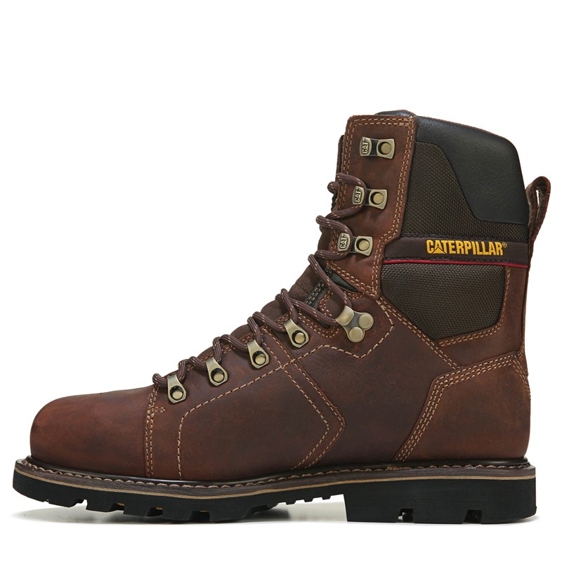Caterpillar Men's Alaska 2.0 Tx Medium/Wide Steel Toe Work Boots (Walnut Leather) - Size 13.0 W