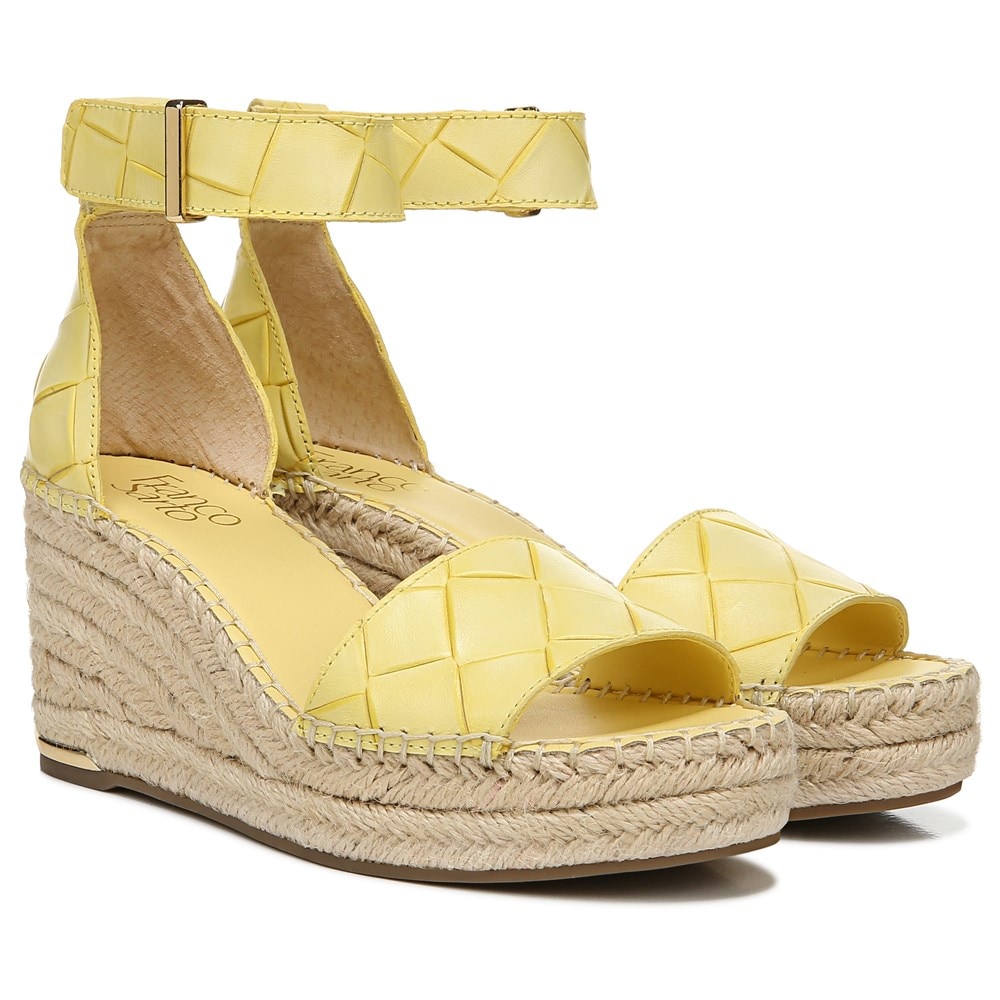 Franco Sarto Women s Clemens Espadrille Wedge Sandal Famous Footwear